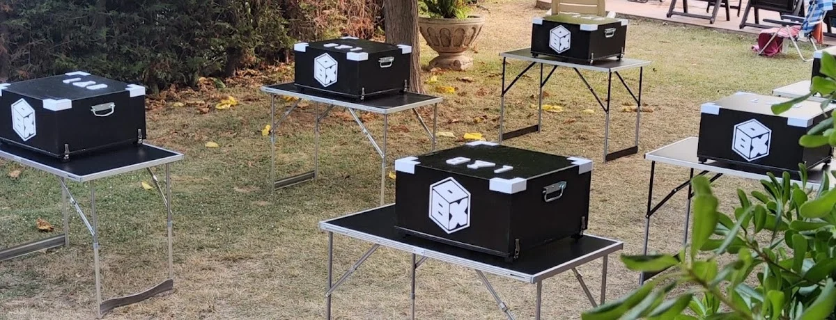 El Experimento escape room portatil