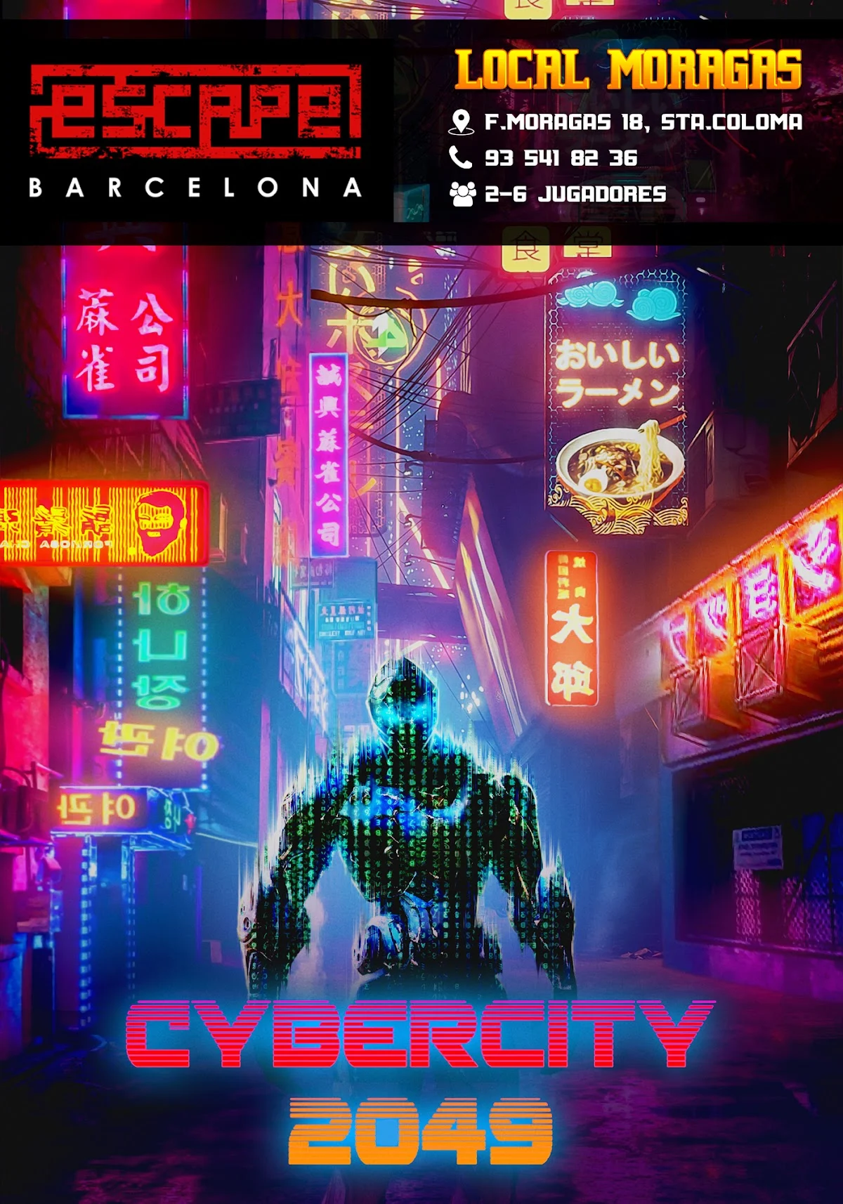 Escape Barcelona | Escape Room Cybercity 2049 - 4